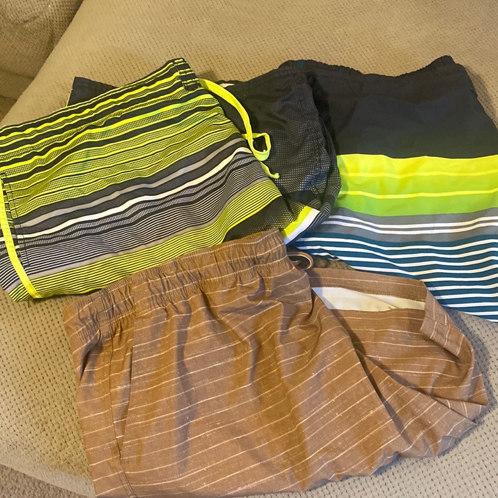 Lot of 3: Mens Swim Shorts 3XL